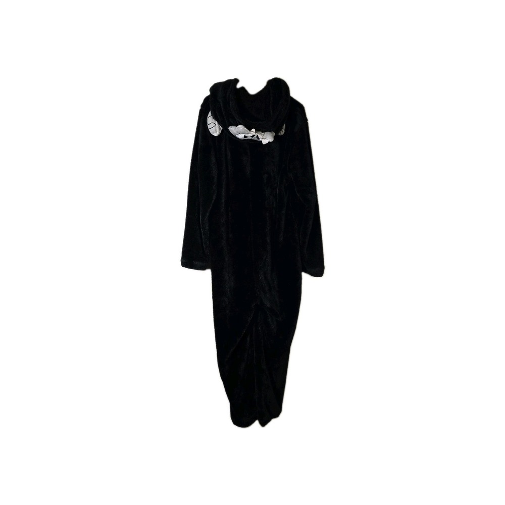 Gorilla One Piece Costume Union Suit Faux Fur Hooded Adult XL Worn 1 Time - Picture 3 of 8